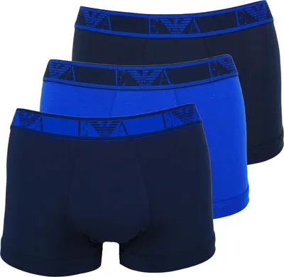 Produktbild von Emporio Armani Trunk 3 Pack Unterhosen Trunk im 3er Pack Shorts Unterwäsche