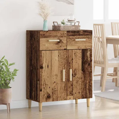 Produktbild von vidaXL Sideboard Altholz 34 x 69,5 x 89 cm Holzwerkstoff