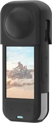 Produktbild von Puluz PULUZ silicone protective case with lens cover for Insta360 X5 (black)