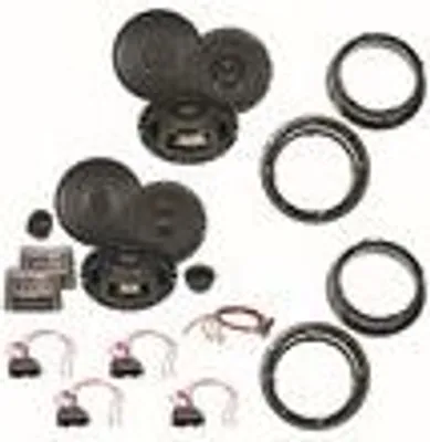 Produktbild von CRUNCH DSX6.2C DSX62 2 Wege vorne hinten Einbauset für Passat 3B 3BG Beetle