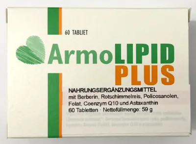 Produktbild von ArmoLIPID PLUS 60 Tabletten – Nahrungsergänzungsmittel
