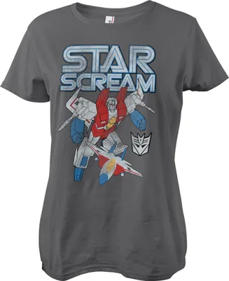Produktbild von Starscream Washed Girly Tee - X-Large - DarkGrey