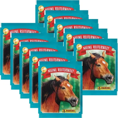 Image de Chevaux - Mon univers équestre - Autocollants à collectionner - 10 sachets