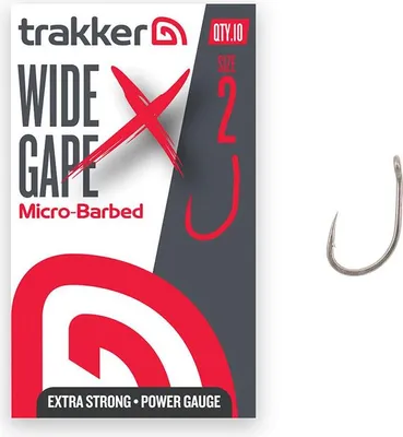 Produktbild von Trakker Wide Gape XS Hooks Micro Barbed - Size: 2