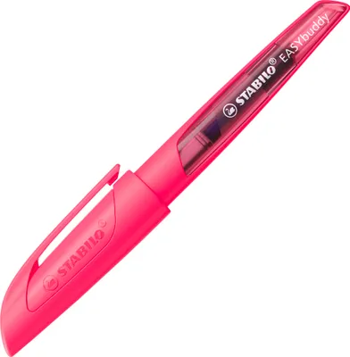 Image de STABILO 5031/17-41 STABILO Stylo plume EASYbuddy NEON M, pour droitiers, rose fluo