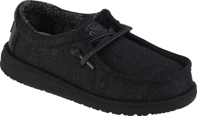 Immagine prodotto di Hey Dude Wally Youth Basic 40041-001, Sneaker, per ragazzi, nero, misura: 33