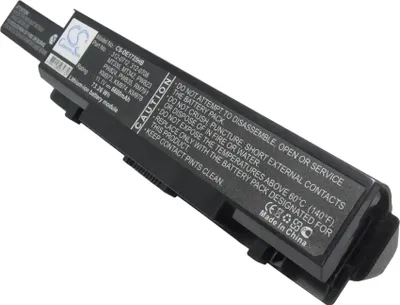 Image de TECHTEK Batterie pour ordinateur portable compatible avec [Dell] Studio 1735, Studio 1736, Studio 1737 remplace 312-0708, pour 312-0711, pour 312-071
