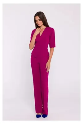 Imagen del producto de Mono para mujer Stylove, modelo Zehich S377, color ciruela, talla L