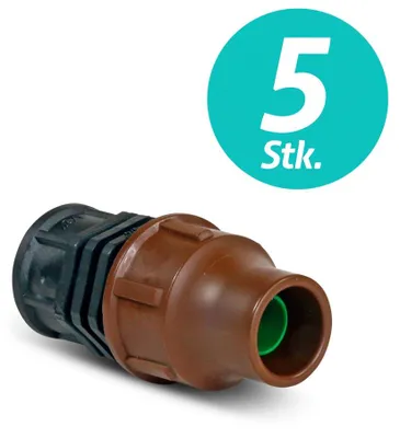 Produktbild von 5x Rain Bird Kupplung x ¾'' IG 13/16 mm PE-Rohr