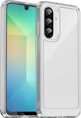Immagine prodotto di Custodia per Samsung Galaxy A26 5G trasparente, custodia protettiva in silicone TPU antiurto Trasparente
