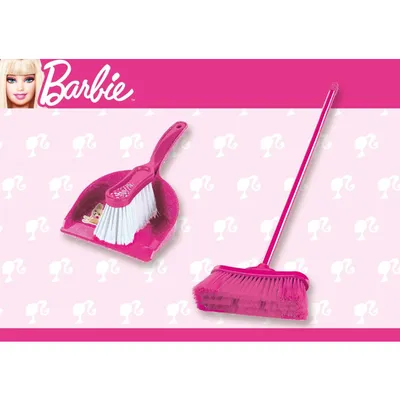 Immagine prodotto di Set di scopa Barbie Classic, 3 pezzi