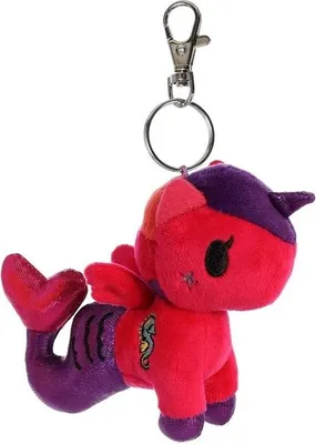 Produktbild von Tokidoki 60795 Plüsch Schlüsselanhänger 11 cm Oceania Mermicorno