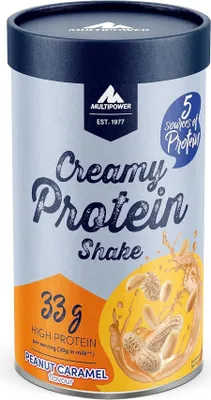 Produktbild von Multipower Creamy Protein Shake- 420 g Erdnuss-Karamell