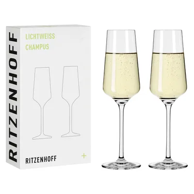Produktbild von Lichtweiss Julie Champagnerglas-Set #1 Von Nadine Niggemeier