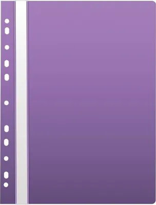 Produktbild von Hängemappe A4 PP lila Eurobinder mit Beschriftungsstreifen, 2cm Füllmenge