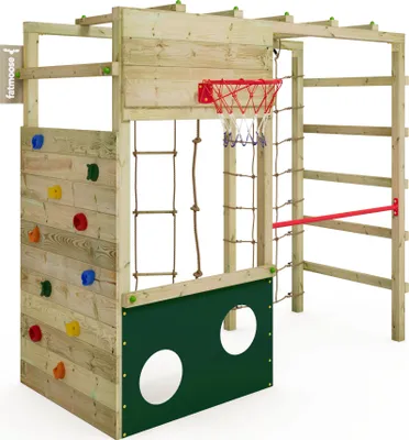 Obrázok produktu pre Fatmoose CleverClimber Club XXL lezecká konštrukcia pre deti v zelenej farbe