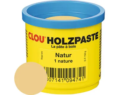 Produktbild von Clou Holzpaste farblos 150 g