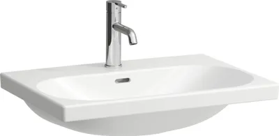 Produktbild von Laufen LF Lua WT, Unterbau, 81008.4, 650x460, 1 HL, mit Überlauf, Weiß, 1 Stk.