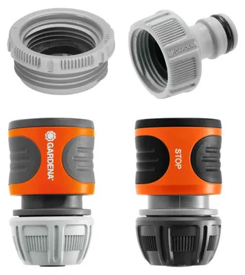 Produktbild von Gardena Bewässerungs-Starter-Set mit Hahnverbinder und Adapter