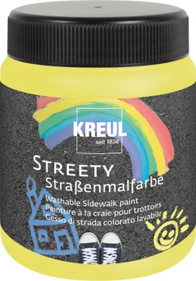 Produktbild von KREUL Streety Straßenmalfarbe Gummientengelb 200 ml