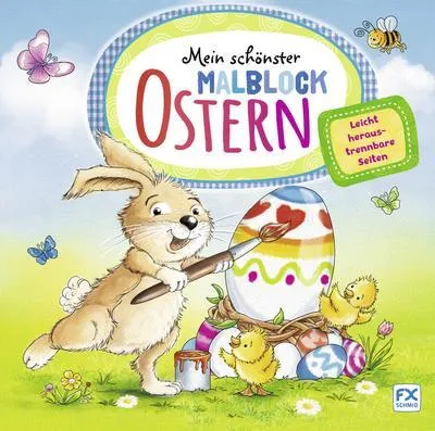 Produktbild von Mein schönster Malblock Ostern