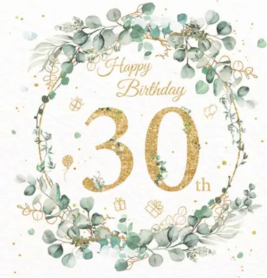 Produktbild von 30. Geburtstag Deko Servietten, 40 Stück Servietten Eukalyptus Geburtstag Servietten Eukalyptus Servietten Grün Servietten Salbeigrün, Für Frau Geburtstag Feiern Party Jubiläum
