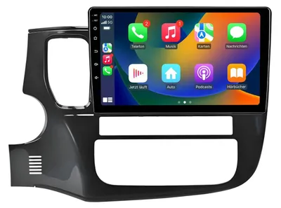 Immagine prodotto di Autoradio Android da 10''  con 64 GB per Mitsubishi Outlander 2012-2018 con CarPlay, navigazione Android Auto e Bluetooth