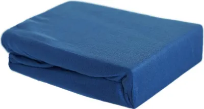 Produktbild von Thermofleece Spannbettlaken 120-130 x 200 cm + 30 cm mit Rundumgummizug - 125 gsm Dunkelblau