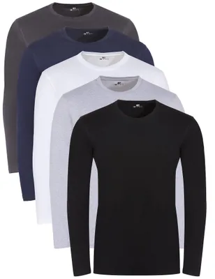 Productafbeelding van Heren T-shirt van katoen, ronde hals, maat 5SA