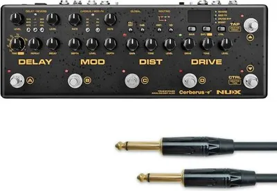 Produktbild von Nux Cerberus Multi-Effektgerät mit Klinkenkabel