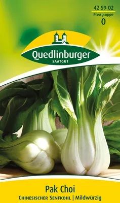 Produktbild von Quedlinburger Saatgut - Pak Choi Chinesischer Senfkohl - Samen - 425902
