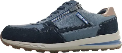 Immagine prodotto di Scarpe da uomo Mephisto BRADLEY, modello stringato sportivo, colore blu, ideali per il tempo libero