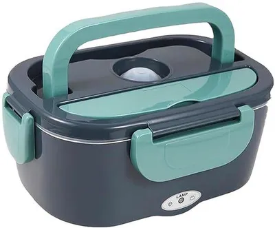 Immagine prodotto di Contenitore elettrico per alimenti 3 in 1, 1,5 l, isolato termicamente, in acciaio inossidabile, 220 V, portatile, per l'ufficio, la scuola e la casa