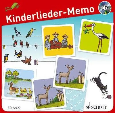 Produktbild von Kinderlieder-Memo
