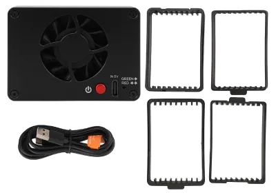 Immagine prodotto di Ventola per fotocamera, sistema di raffreddamento per semiconduttori, silenziosa, 2 velocità per A7M4, ZVE1, A6700, A7C2, A7S3, ZV-E10, ZV1, A7C, FX30, R5, R6, 70D, XT4