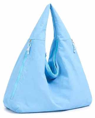 Imagen del producto de Bolsa de hombro Hobo, color azul, para uso diario