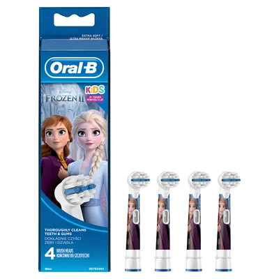Obrázek produktu pro Braun Oral-B Kids, 4 kusů, Vícebarevný, 4 měsíc/ů, Ledové království, 3 rok/roky, Oral-B