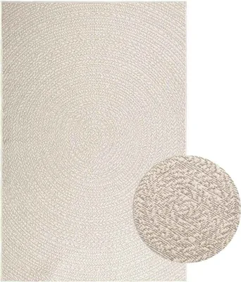 Produktbild von Teppich ZIZUR Creme 140x200 cm Jute-Optik Indoor und Outdoor