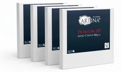 Immagine prodotto di Telaio Artina Premium 3D, 18x24 cm, set da 4, 380 g/m²