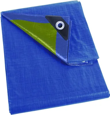 Produktbild von Plane - Blau/Khaki - Wasserfest - 12 x 15 m