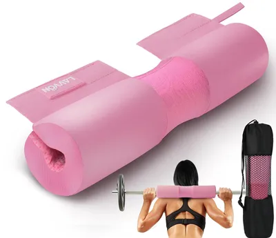 Obrázok produktu pre Podložka pod činku na drepy, nylonová, protišmyková – pohodlná a ergonomická