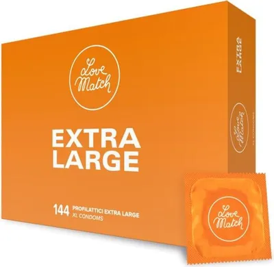 Image de Love Match - Extra Large - Préservatifs - 144 pièces
