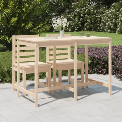 Produktbild von Maison Exclusive - Gartentisch 159,5x82,5x110 cm Massivholz Kiefer