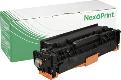 Produktbild von NexoPrint CE410X305Xschwarz Toner kompatibel mit HP LaserJet Pro 400 Color M451Nw Pro 400 Color M475dn 400color M475dw 4500 Seiten