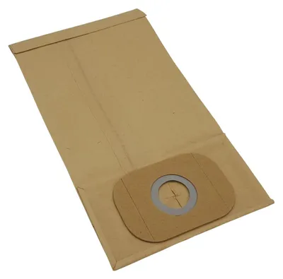 A single vacuum cleaner bag is shown on a white background.
