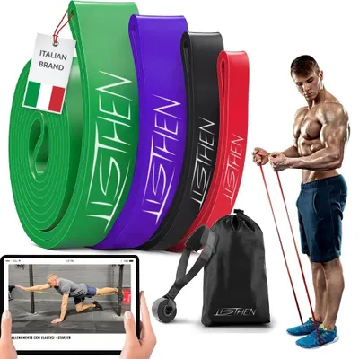 Produktbild von Elastische Widerstandsbänder für Fitness und Yoga