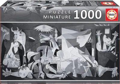 Immagine prodotto di Puzzle 1000 pezzi Miniatura Guernica, P. Picasso 14460
