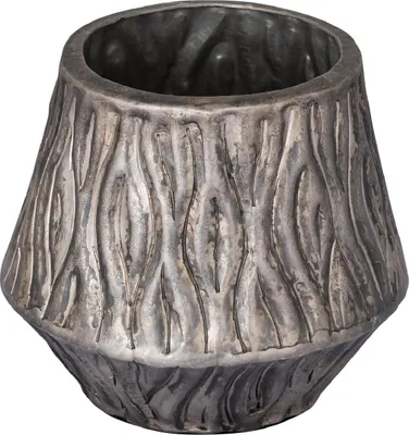 Produktbild von PTMD - Topf Deandra - Silber - 20x20x19cm