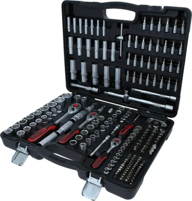 Produktbild von KS Tools 1/4 +3/8 +1/2 Steckschlüssel 195tlg 917.0795