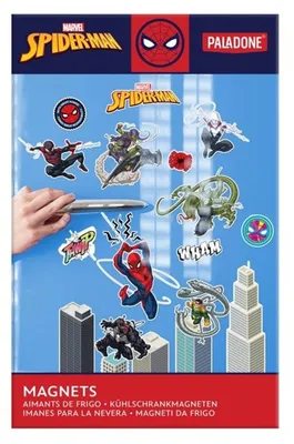 Produktbild von Paladone Spider-man Kühlschrankmagnete Mehrfarbig Mehrfarbig One Size
